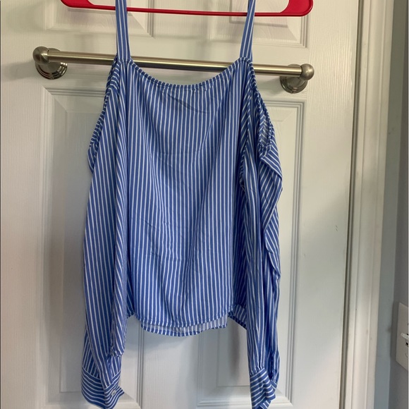 Blue stripe blouse - Picture 2 of 2